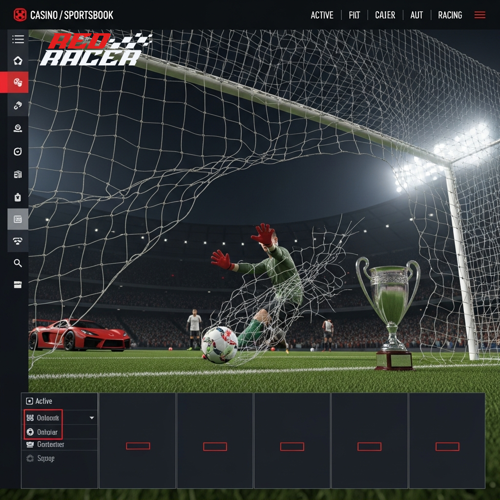 Guarda-redes de futebol a celebrar com um troféu